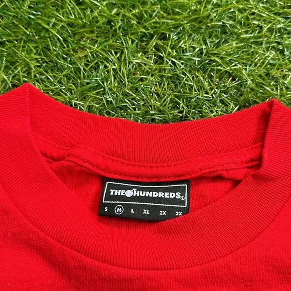 The Hundreds “Classic Script” Logo Short Sleeve Tee - Picture 4 of 5